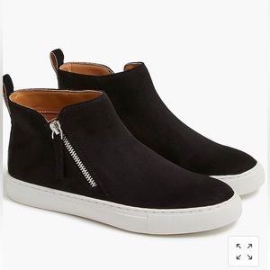J. Crew | faux suede | high top
